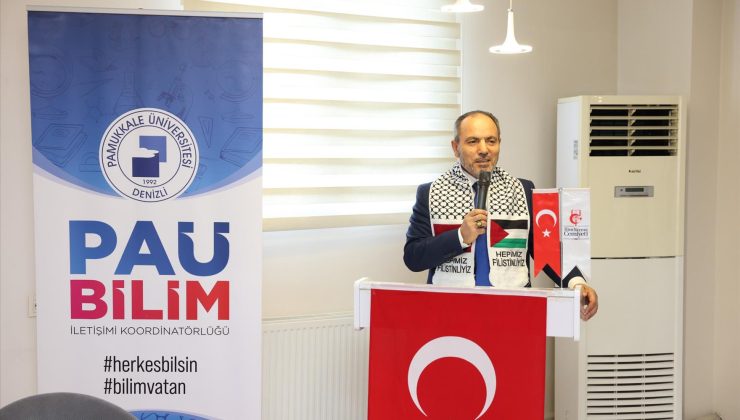 GAZZE’NİN SESİ PAÜ’DEN YÜKSELDİ